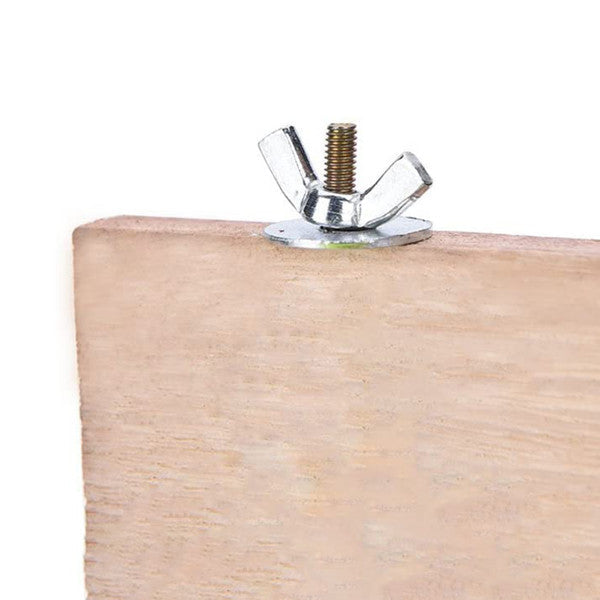 Wooden Pet Platform: Ideal Hamster & Guinea Pig Toys for Paw Grinding and Jumping - Home Pet Supplies