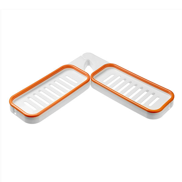 Bathroom Corner Punch-Free Rack