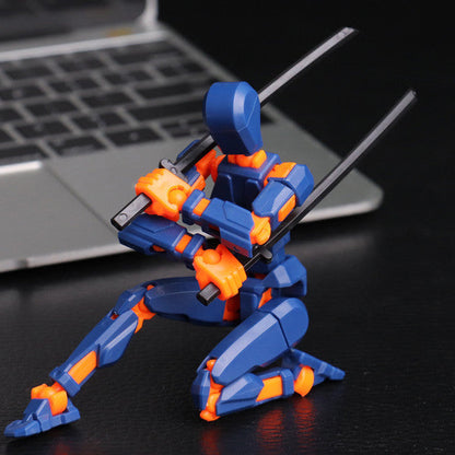 3D Printed Shapeshift Robot, Multi-Jointed Movable Figure Toy for Kids, Adults & Creative Play, Perfect Gift Idea