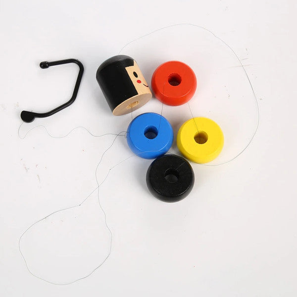 Unbreakable Mr. Immortal Wooden Man Magic Toy – Fun Gift for Kids & Unique Party Trick Toy