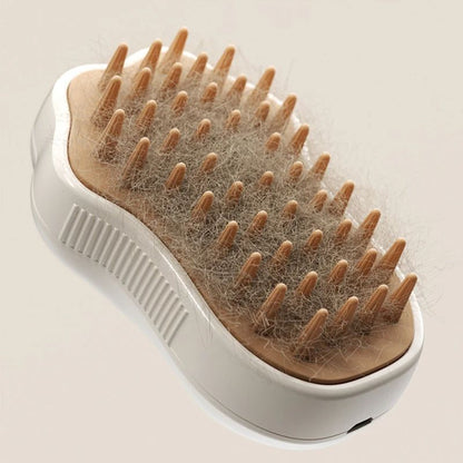 Electric Pet Grooming Brush, Cat Steam Hair Comb Dog Massage Tool with Spray Function for Bath, Shedding & Cleaning